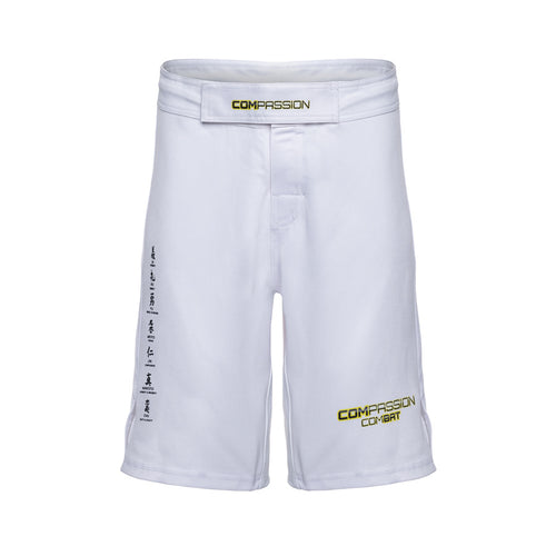 MMA Shorts (White)