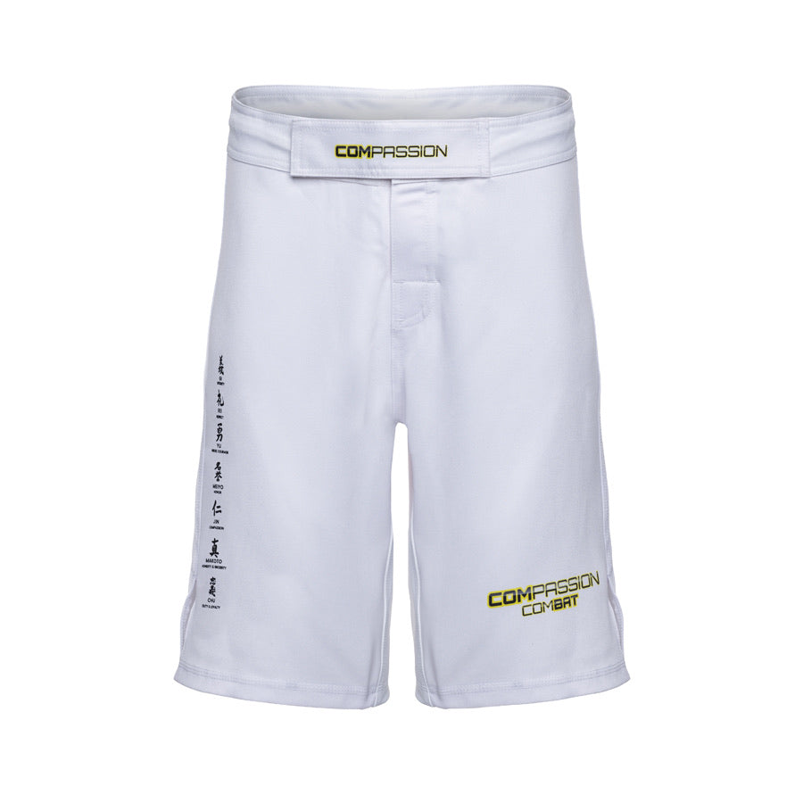 MMA Shorts (White)